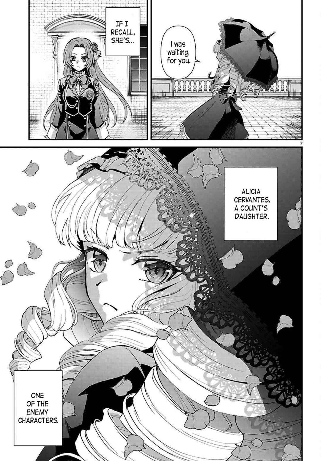 Danshi Koukousei, Otome Game no Akuyaku Reijou ni Tensei Suru. Chapter 7 - Page 7