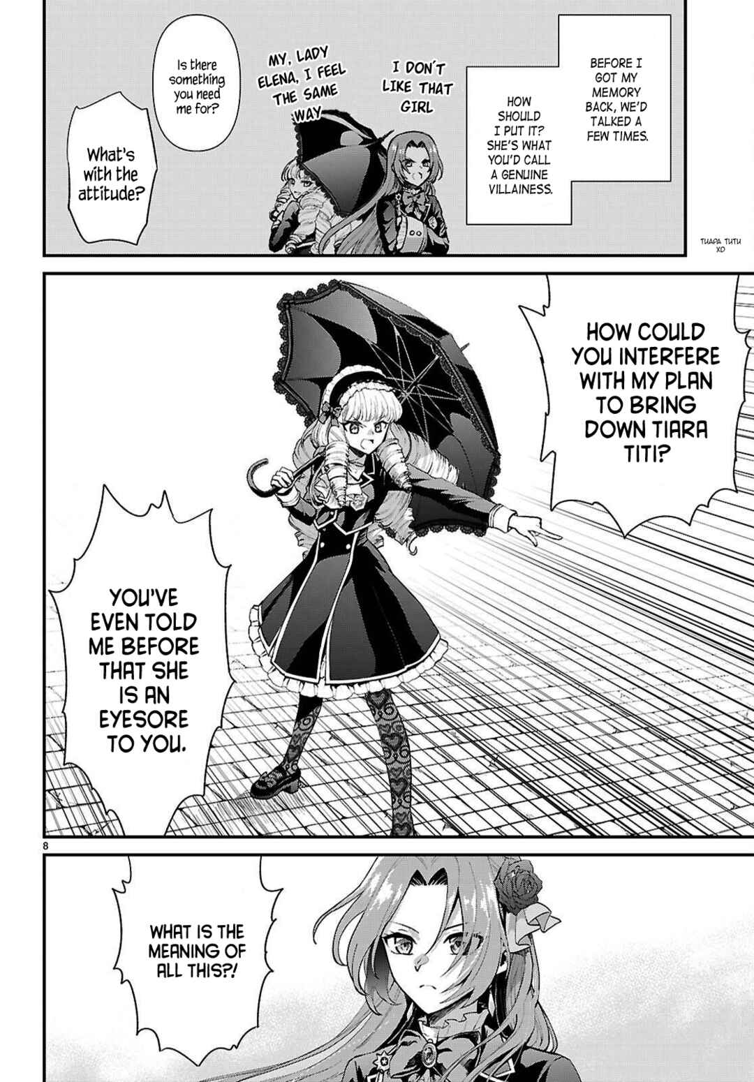 Danshi Koukousei, Otome Game no Akuyaku Reijou ni Tensei Suru. Chapter 7 - Page 8