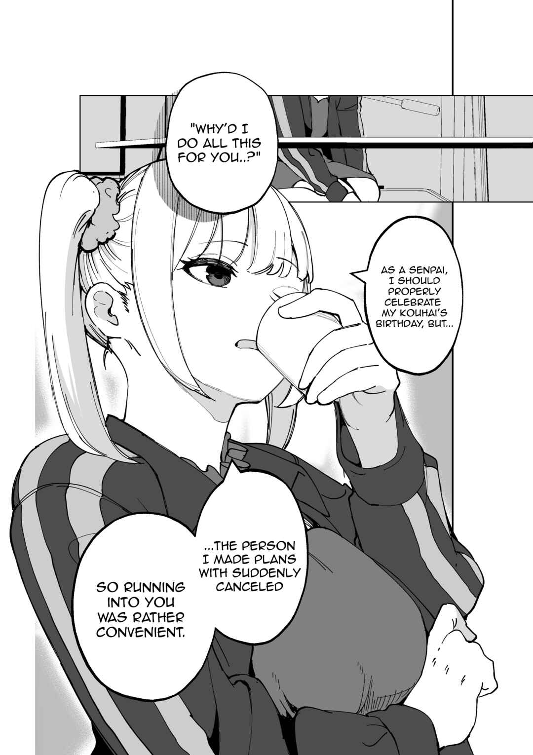 Meirei Kuchou na Onna Senpai to Boku no Hanashi Chapter 1 - Page 9