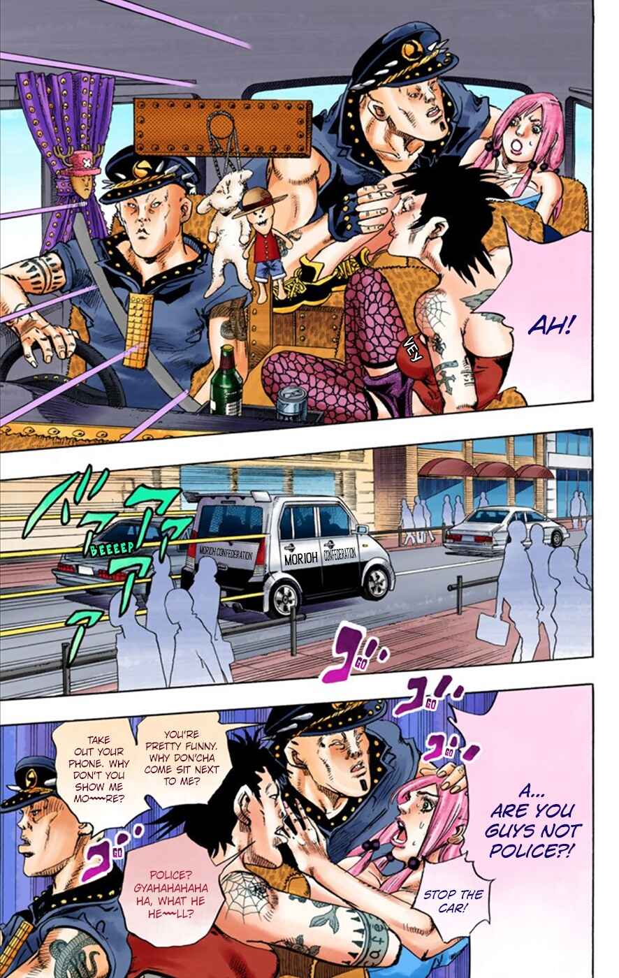 JoJo no Kimyou na Bouken: Part 8 - JoJolion Color-ban Chapter 25 - Page 35