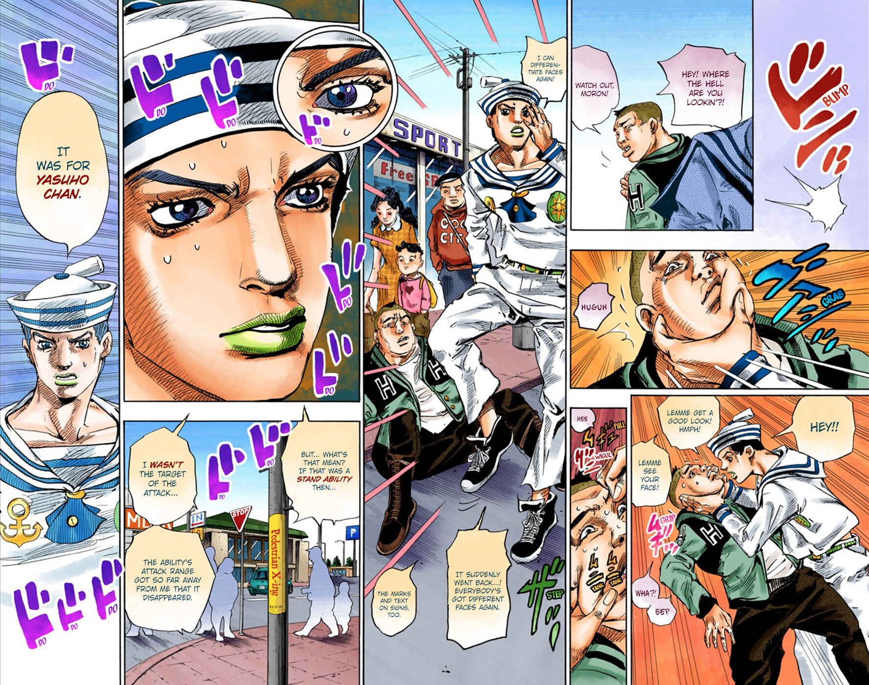 JoJo no Kimyou na Bouken: Part 8 - JoJolion Color-ban Chapter 25 - Page 44