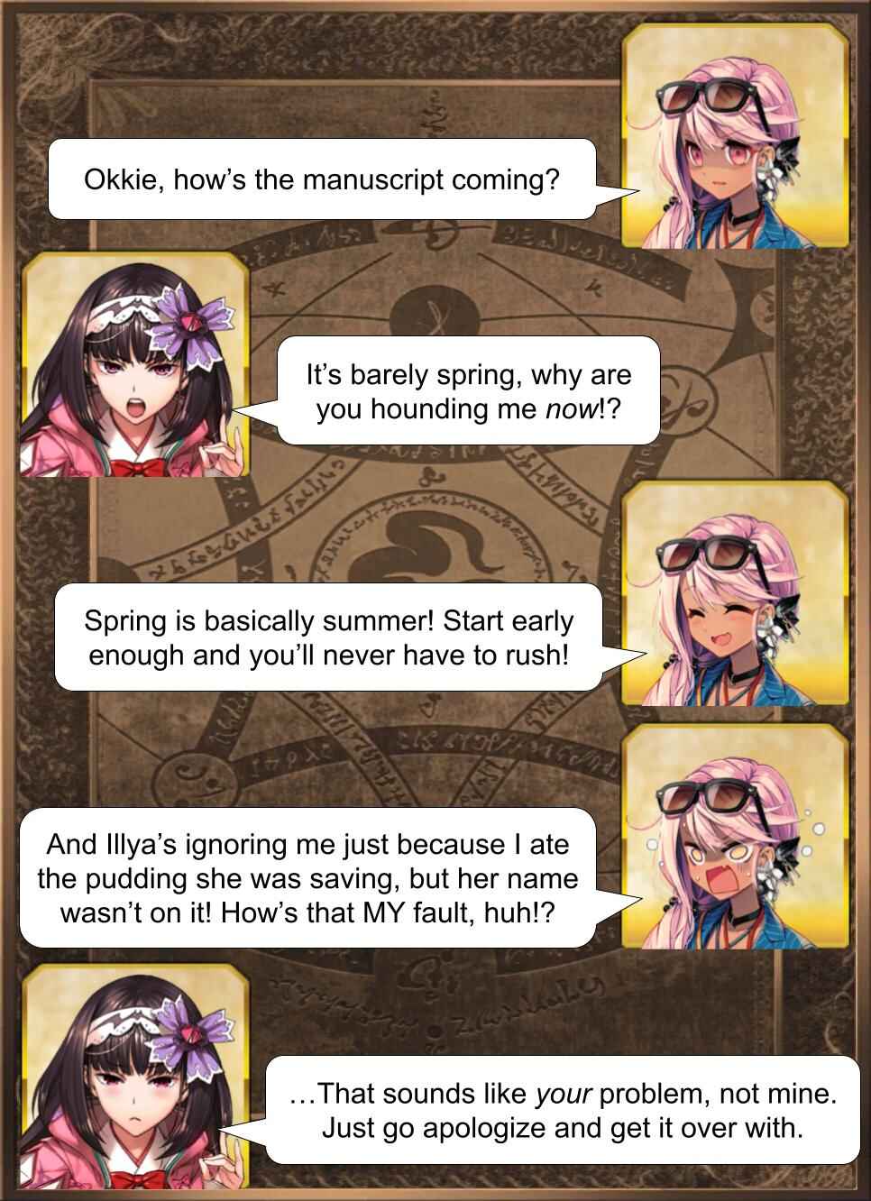 Daily Chaldea Chapter 2554 - Page 1
