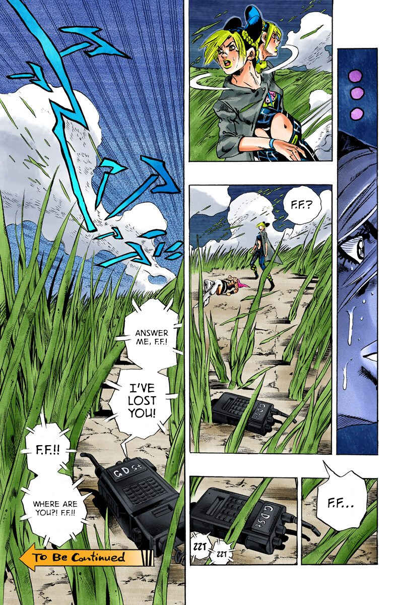 JoJo no Kimyou na Bouken: Part 6 - Stone Ocean Color-ban Chapter 95 - Page 18