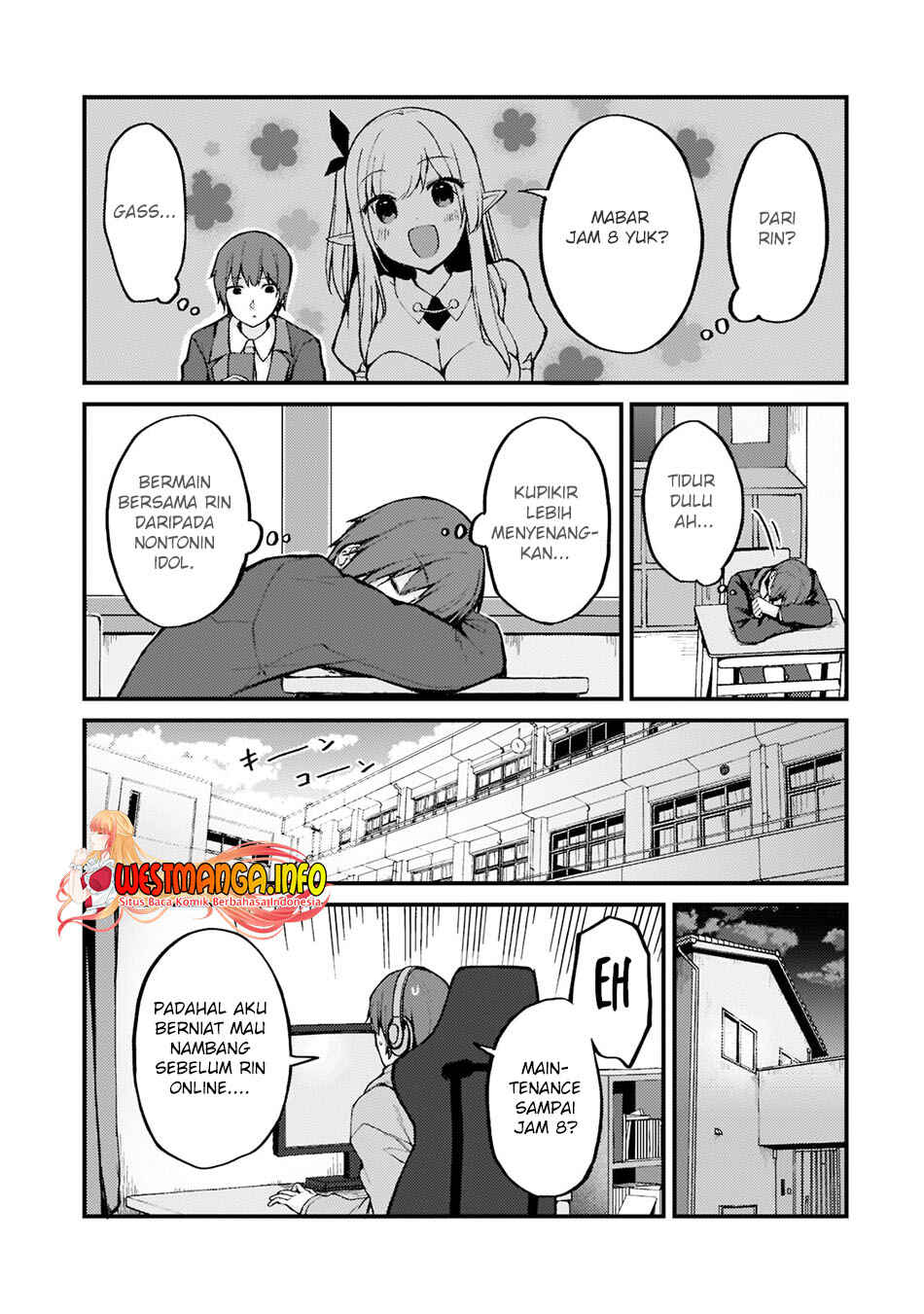 Netoge no Yome ga Ninki Idol datta: Cool kei no Kanojo wa Genjitsu demo Yome no Tsumori de Iru Chapter 1 - Page 20