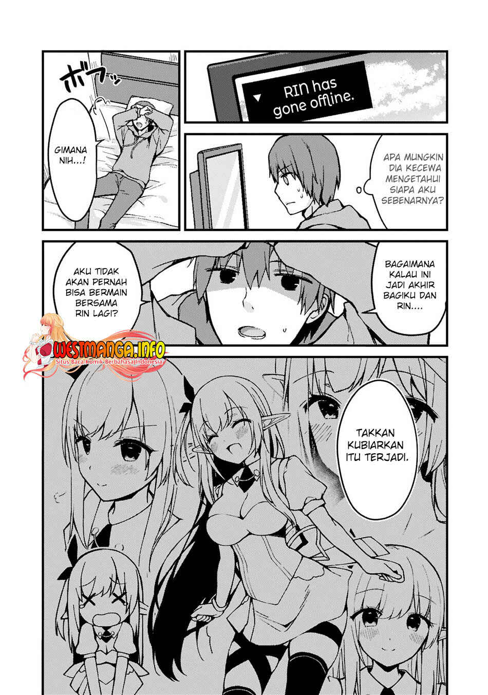 Netoge no Yome ga Ninki Idol datta: Cool kei no Kanojo wa Genjitsu demo Yome no Tsumori de Iru Chapter 1 - Page 34