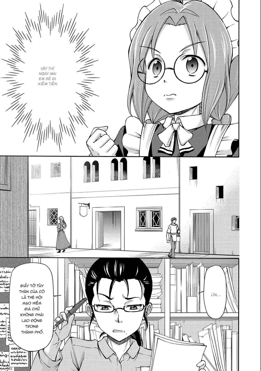 Maid nara Touzen desu. ~Nureginu wo Kiserareta Bannou Maid-san wa Tabi ni Deru Koto ni shimashita.~ Chapter 3 - Page 20