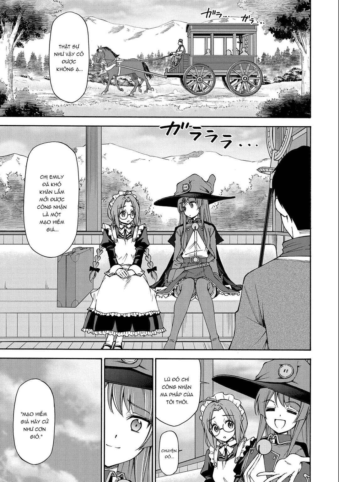 Maid nara Touzen desu. ~Nureginu wo Kiserareta Bannou Maid-san wa Tabi ni Deru Koto ni shimashita.~ Chapter 3 - Page 6