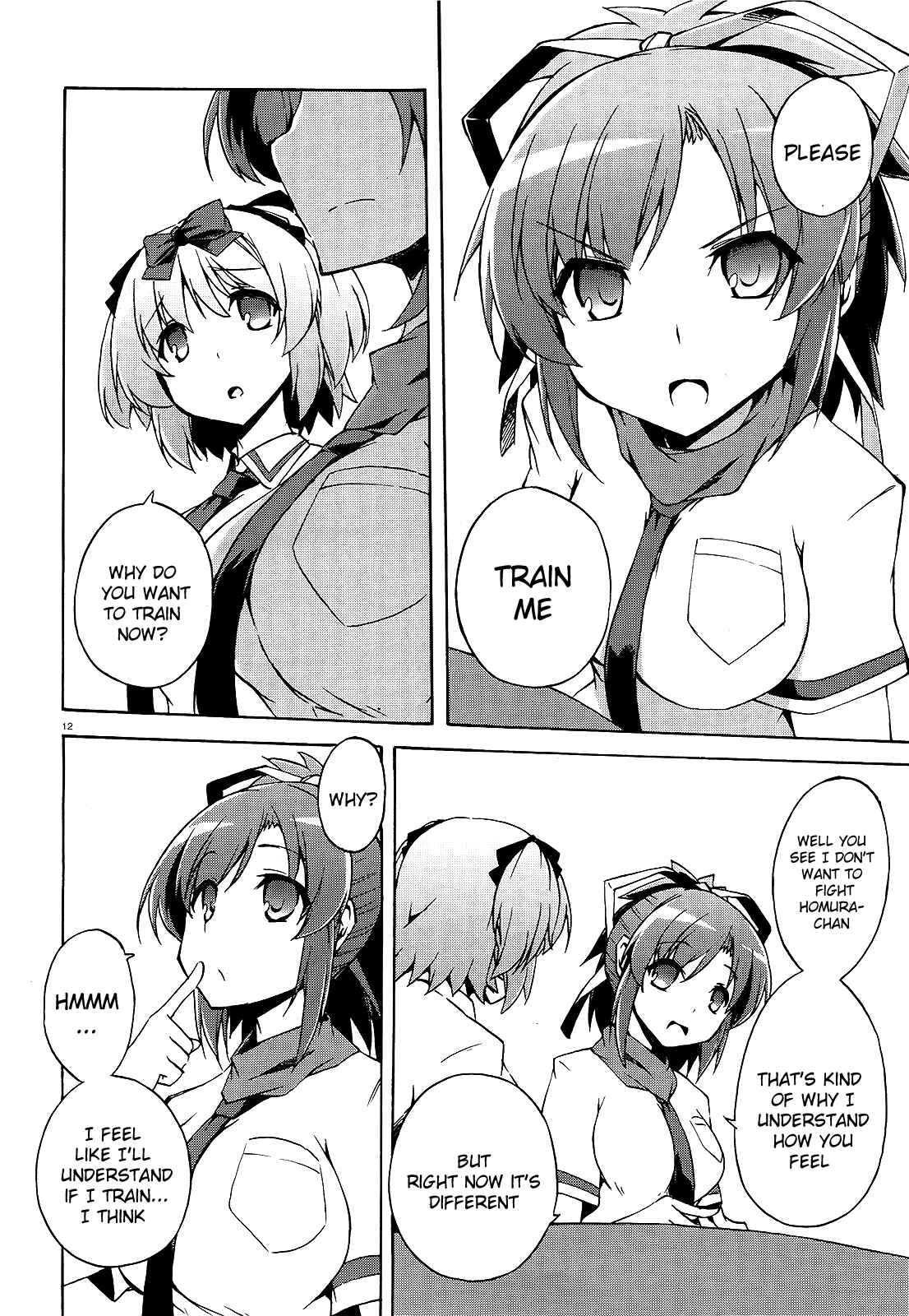 Senran Kagura - Shoujotachi no Shinei Chapter 14 - Page 12