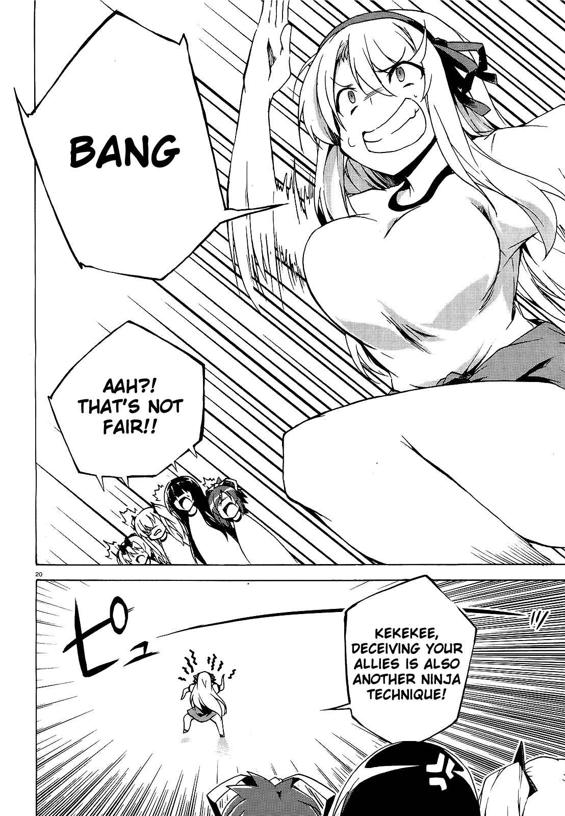 Senran Kagura - Shoujotachi no Shinei Chapter 14 - Page 20