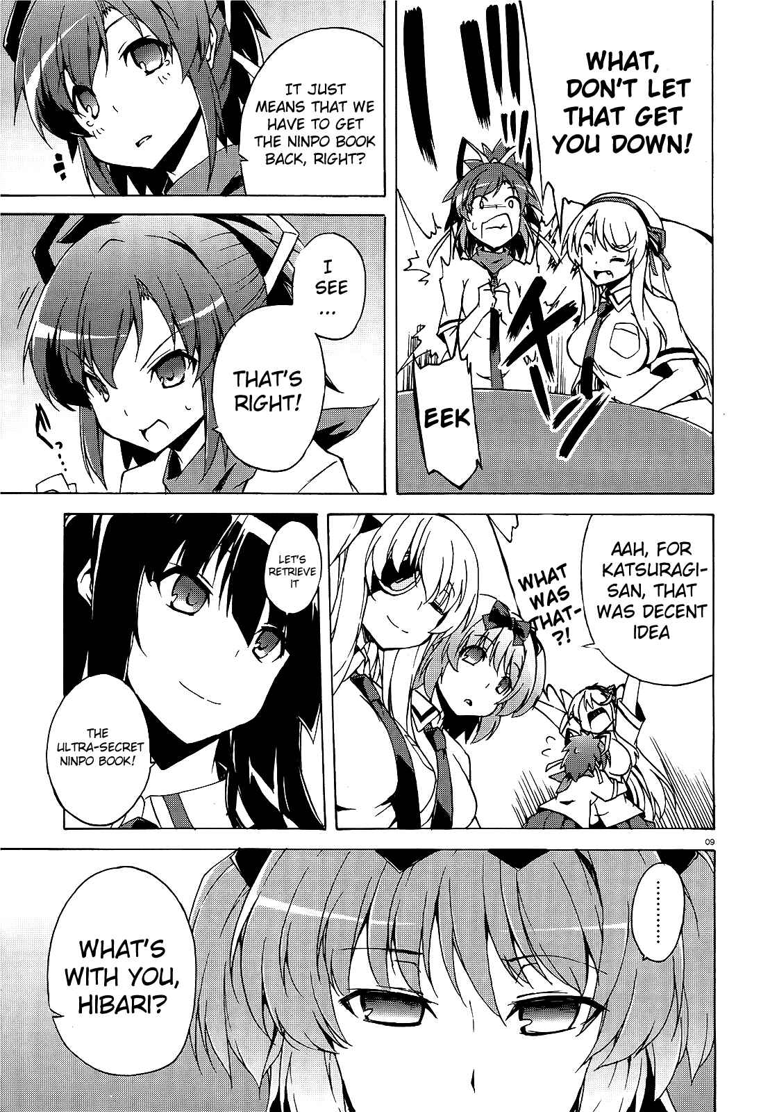 Senran Kagura - Shoujotachi no Shinei Chapter 14 - Page 9