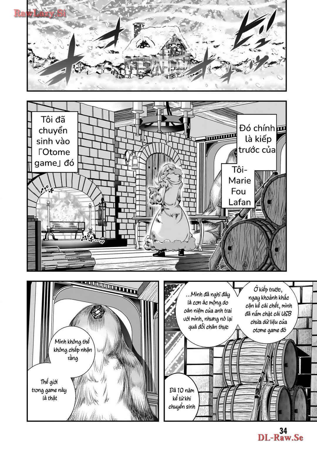 Ano Otome Game wa Oretachi ni Kibishii Sekai desu Chapter 1 - Page 36