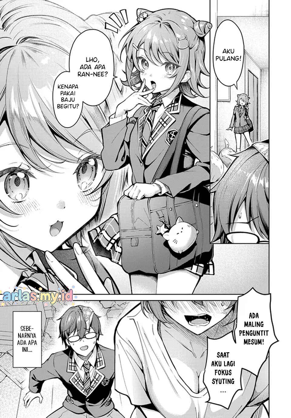 Tier 1 Shimai - Yuumei Yonshimai wa Boku nashi de wa Ikirarenai Chapter 1.1 - Page 19