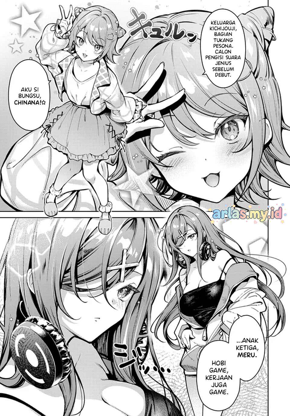 Tier 1 Shimai - Yuumei Yonshimai wa Boku nashi de wa Ikirarenai Chapter 1.1 - Page 23