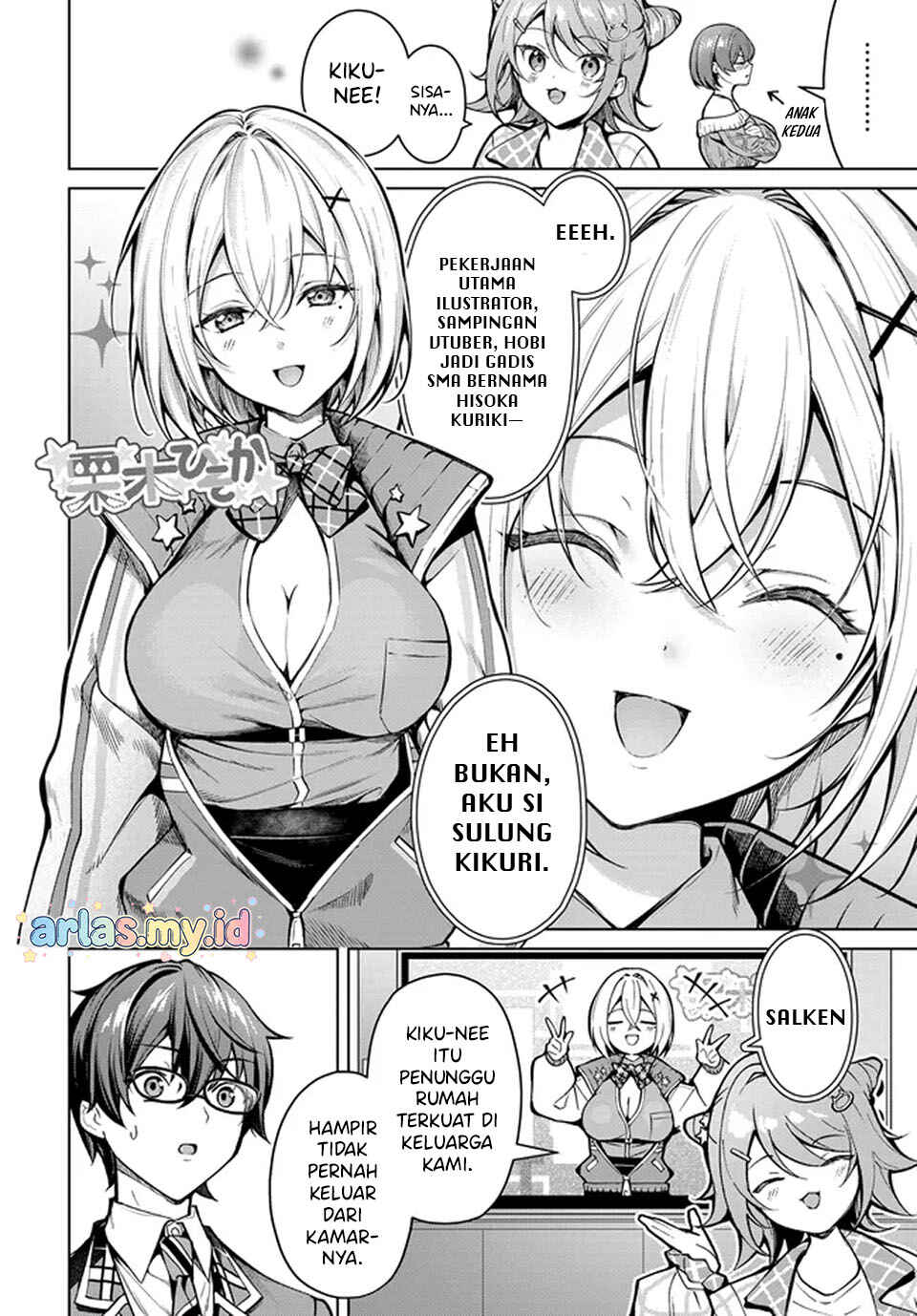 Tier 1 Shimai - Yuumei Yonshimai wa Boku nashi de wa Ikirarenai Chapter 1.1 - Page 24