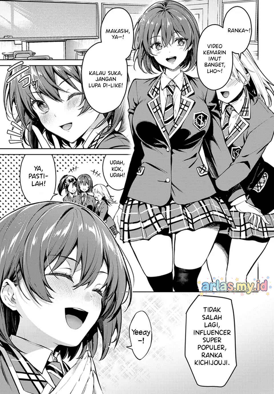 Tier 1 Shimai - Yuumei Yonshimai wa Boku nashi de wa Ikirarenai Chapter 1.1 - Page 4