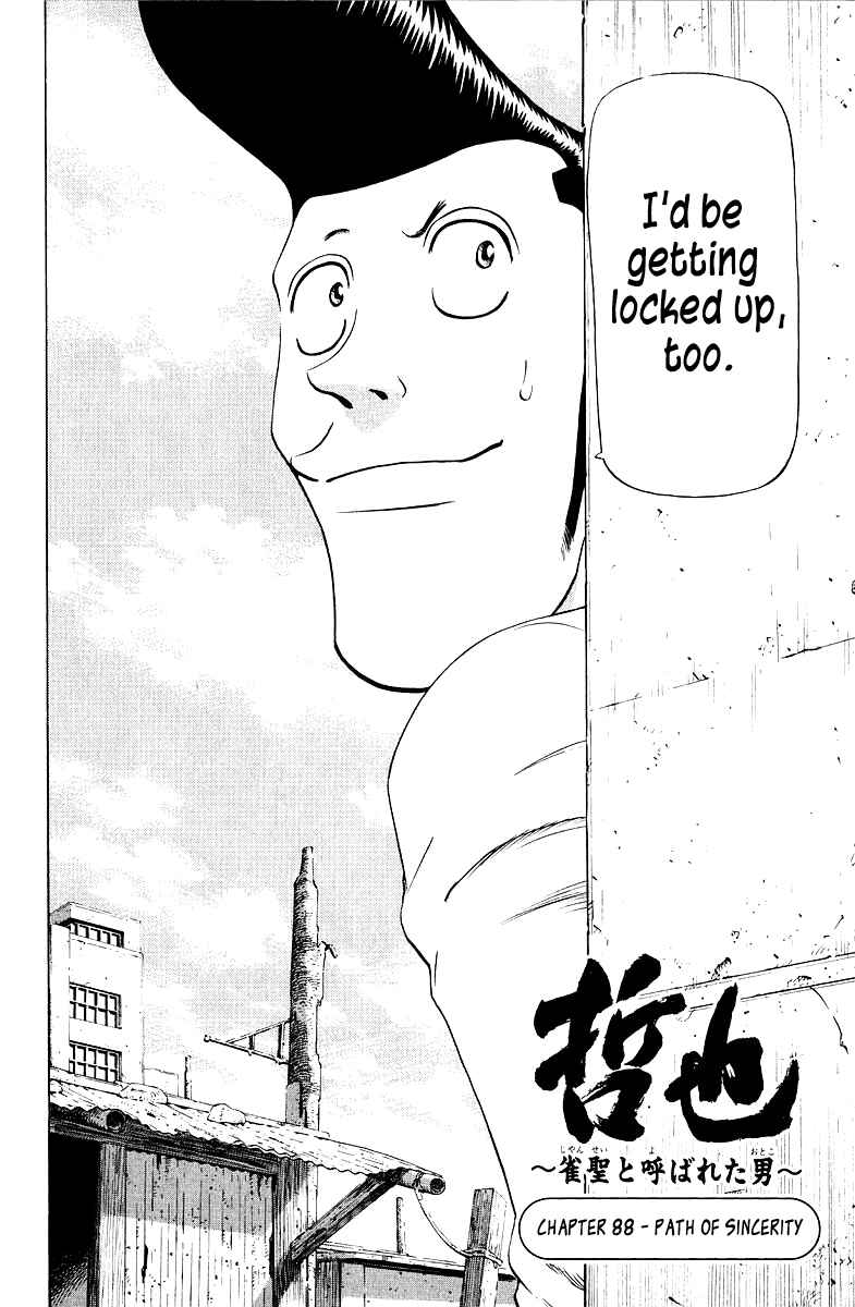 Tetsuya - The Man Called Mahjong Master Chapter 88 - Page 2