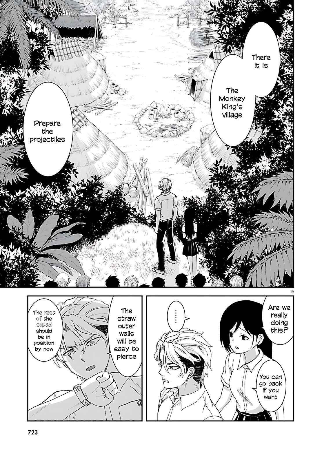 Isekai Yurutto Survival Seikatsu ~Gakkou no Minna to Isekai no Mujintou ni Tenishitakedo Ore Dake Rakushou desu~ Chapter 46 - Page 11