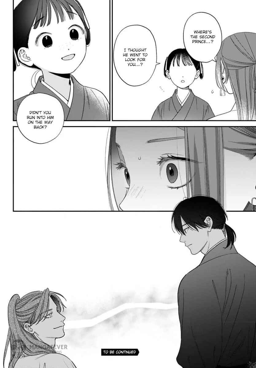 Sakikaeri-hime no Homura Uta - Suterareta Hana wa Fukushuu ni Mau Chapter 10 - Page 40