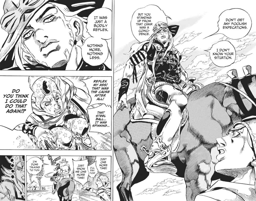 JoJo no Kimyou na Bouken: Part 7 - Steel Ball Run Chapter 3 - Page 23