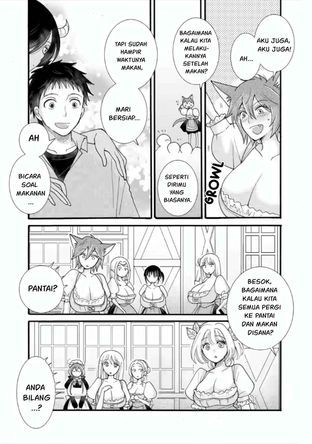 Ataerareta Skill wo Tsukatte Kasei de Isekai Bijotachi to Ichaicha shitai Chapter 34.1 - Page 7