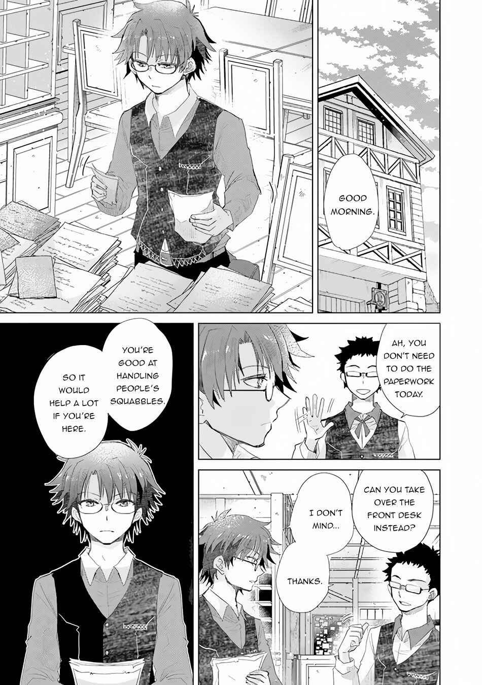 Hazure Skill "Kage ga Usui" o Motsu Guild Shokuin ga, Jitsu wa Densetsu no Ansatsusha Chapter 13 - Page 2