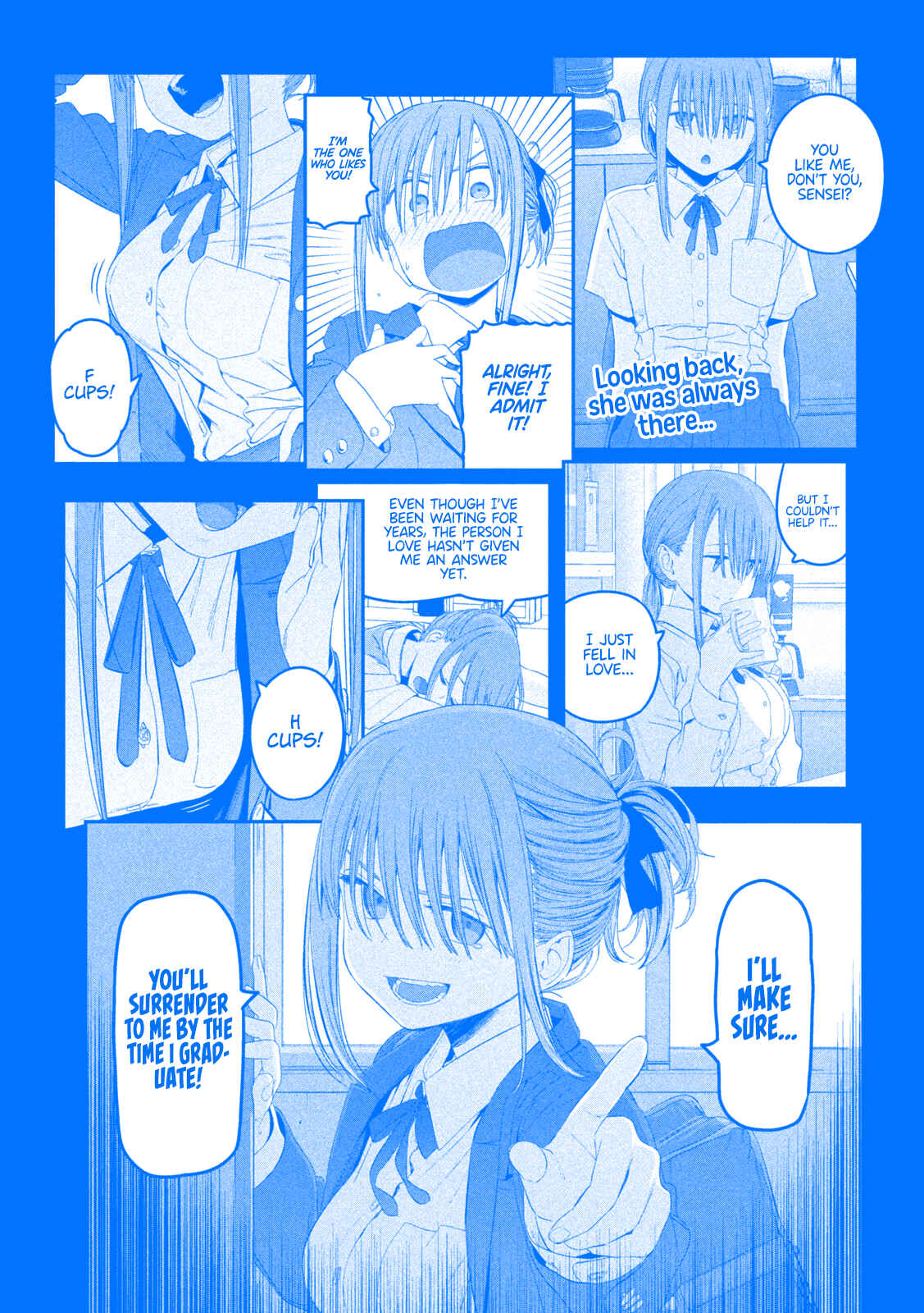 Getsuyoubi no Tawawa (Blue) (Fan Colored) Chapter 27 - Page 2