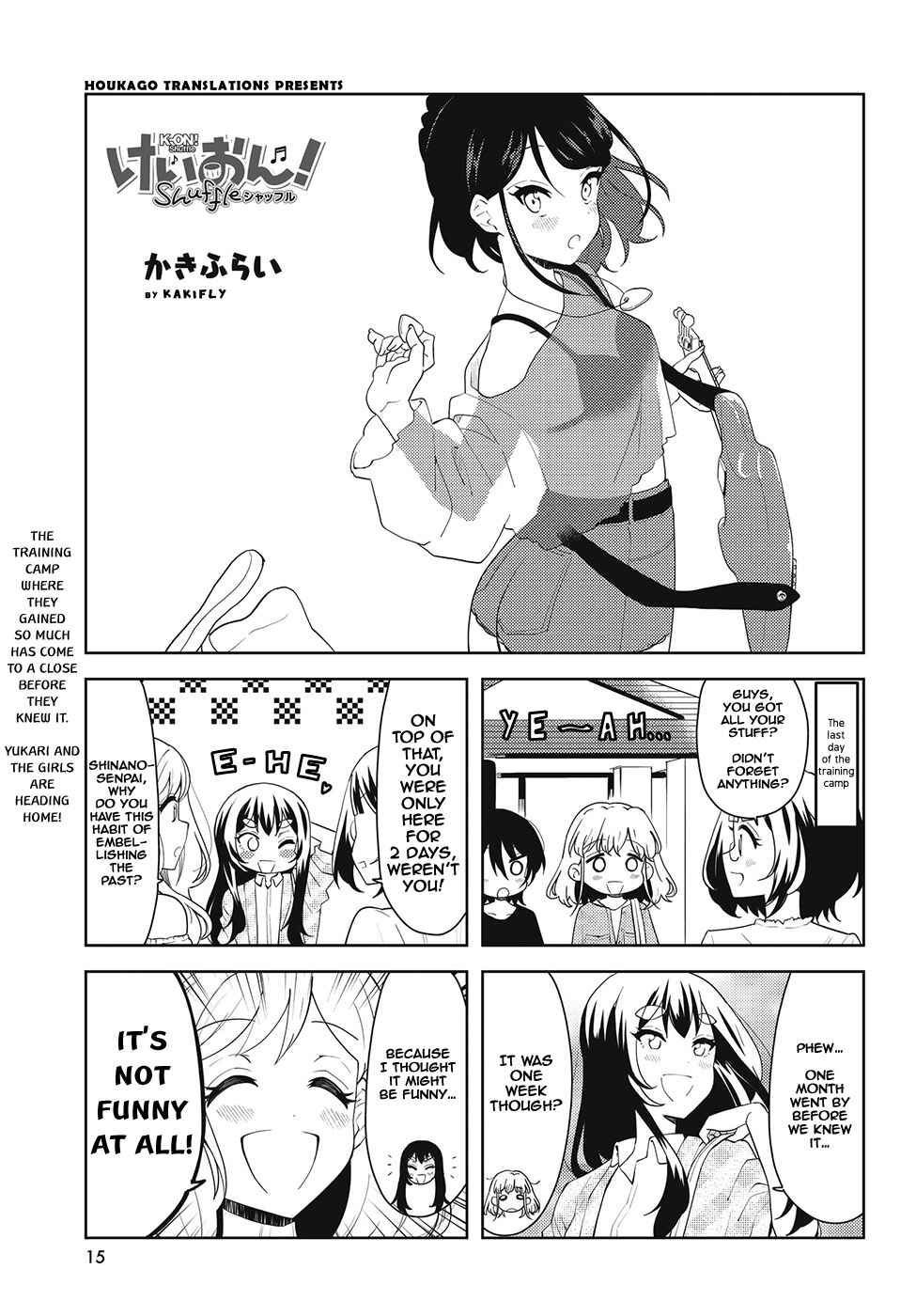 K-ON! Shuffle Chapter 38 - Page 1