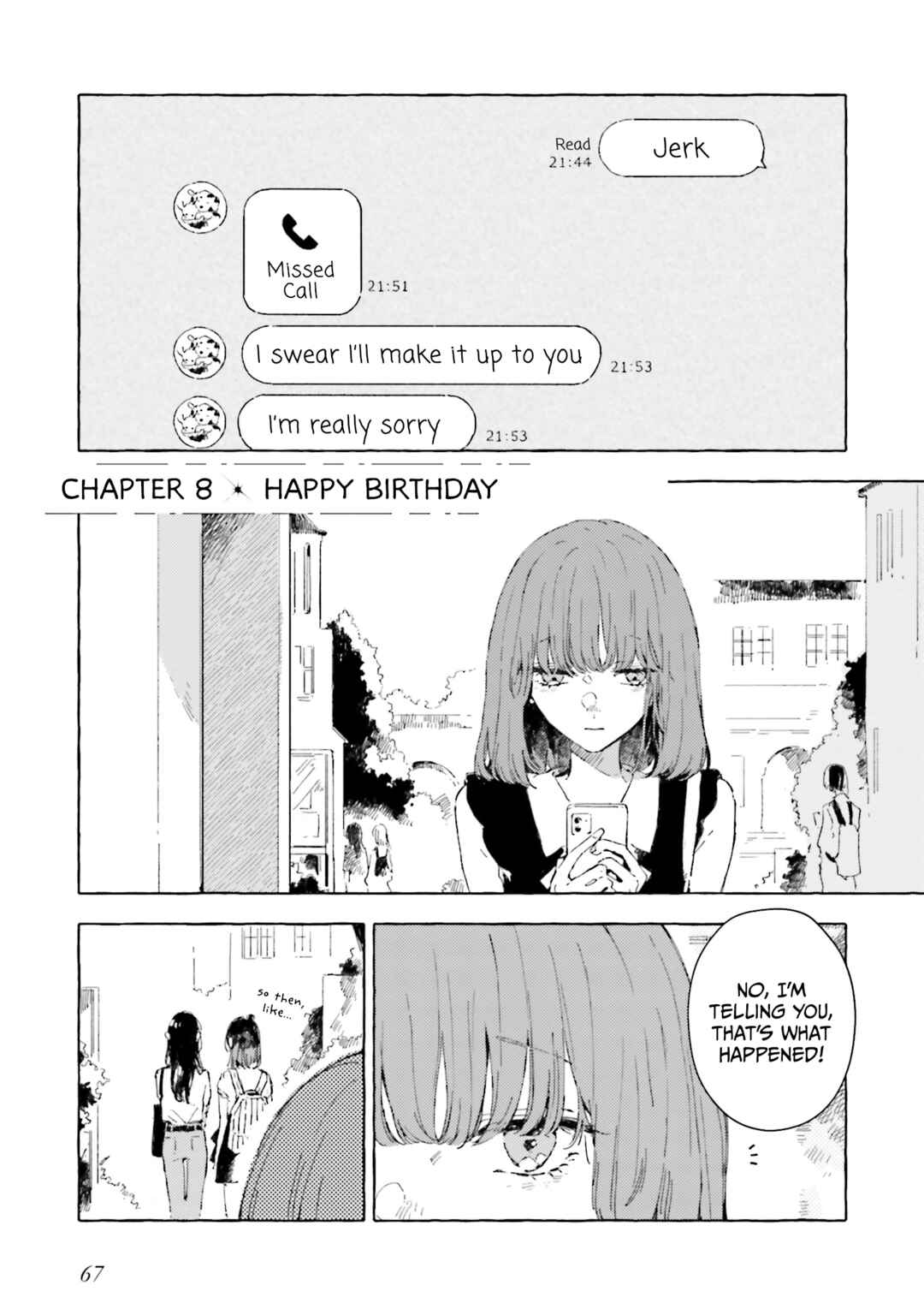 Kono Koi wo Hoshi ni wa Negawanai Chapter 8 - Page 1