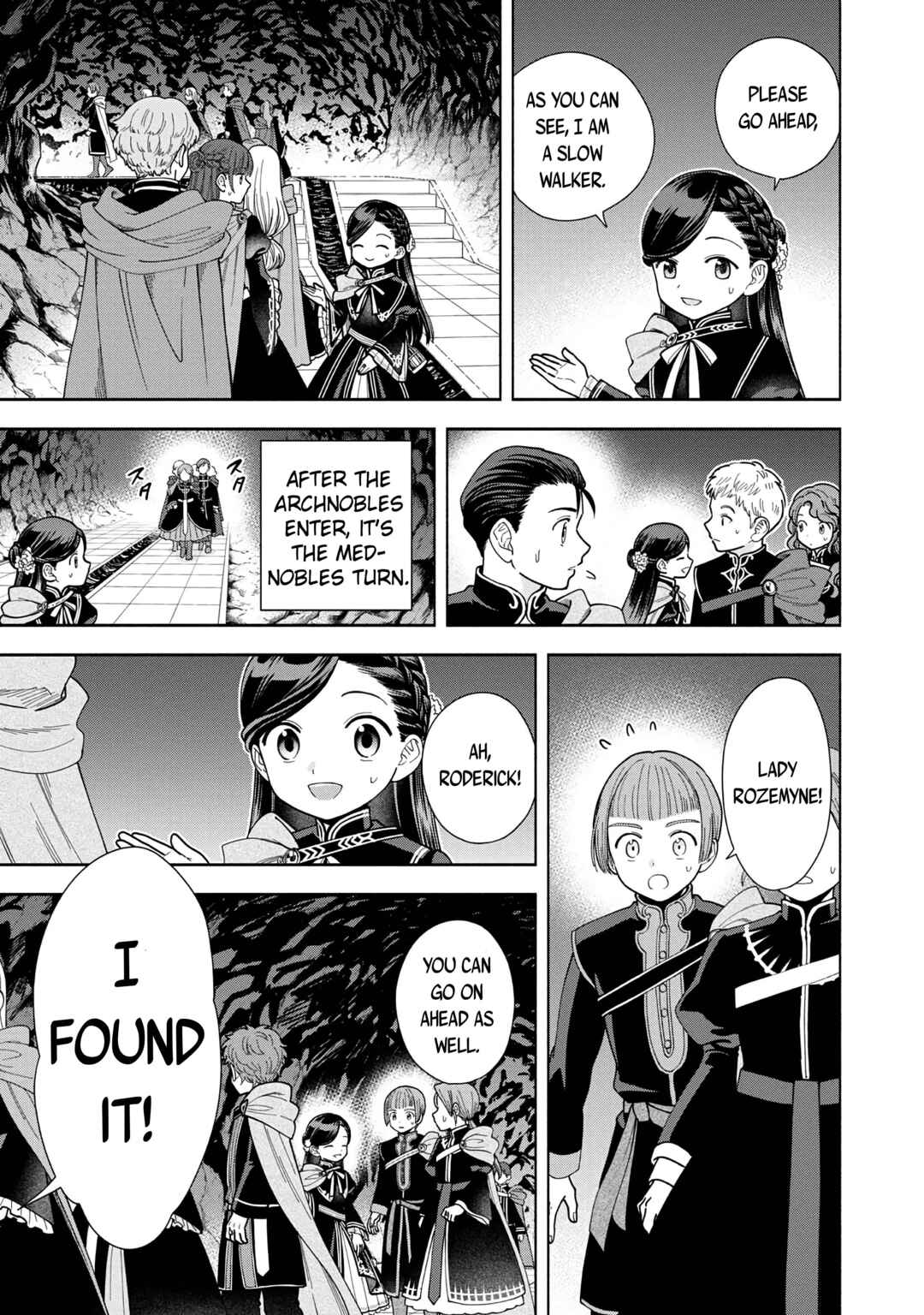 Honzuki no Gekokujou: Shisho ni Naru tame ni wa Shudan o Erandeiraremasen—Dai-4 Bu: Kizokuin no Toshokan o Sukuitai! Chapter 14 - Page 13
