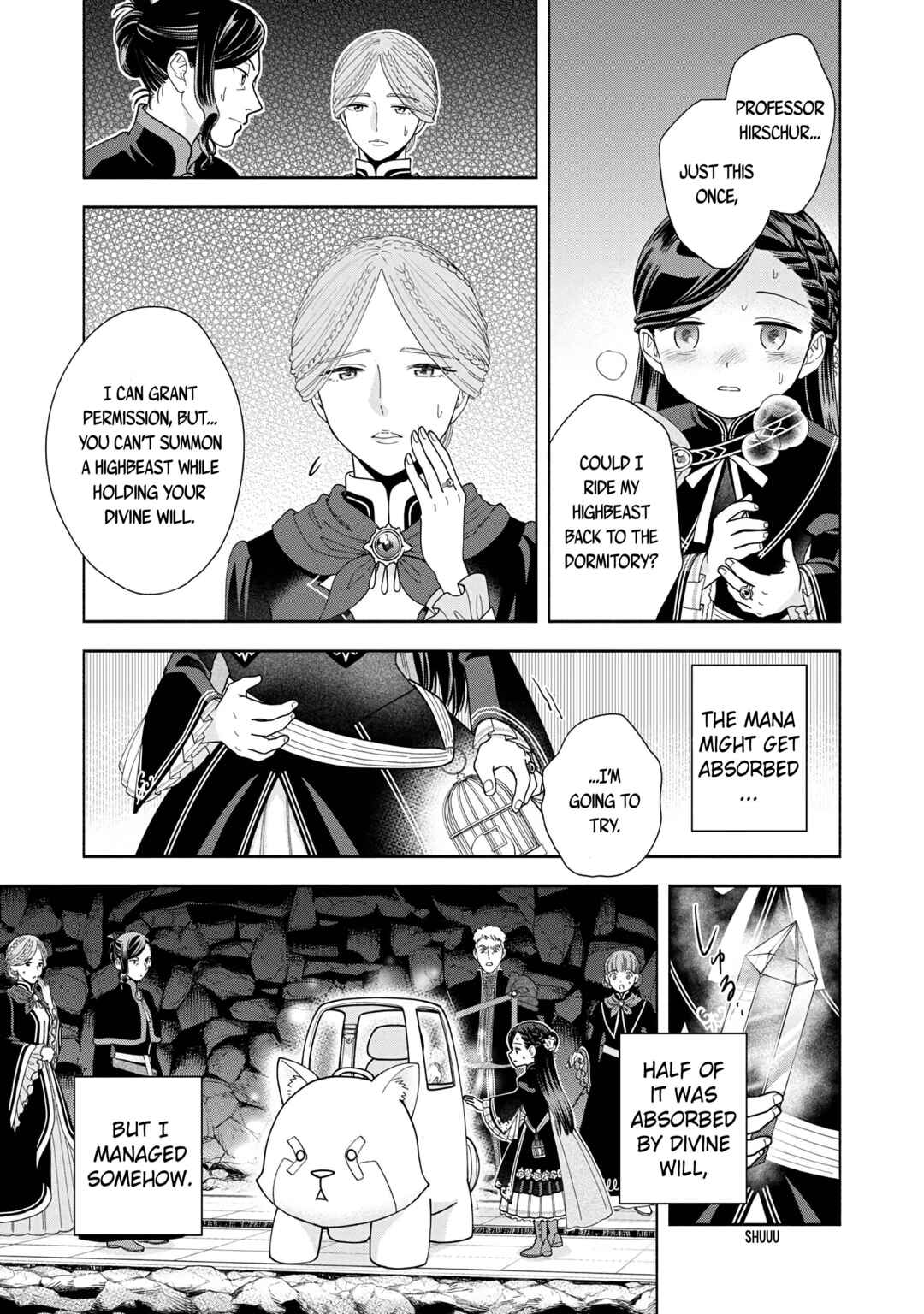 Honzuki no Gekokujou: Shisho ni Naru tame ni wa Shudan o Erandeiraremasen—Dai-4 Bu: Kizokuin no Toshokan o Sukuitai! Chapter 14 - Page 32