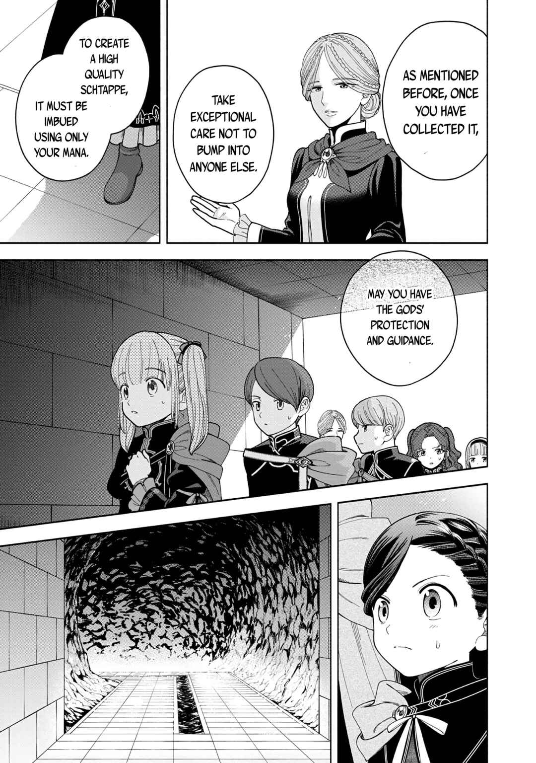 Honzuki no Gekokujou: Shisho ni Naru tame ni wa Shudan o Erandeiraremasen—Dai-4 Bu: Kizokuin no Toshokan o Sukuitai! Chapter 14 - Page 9