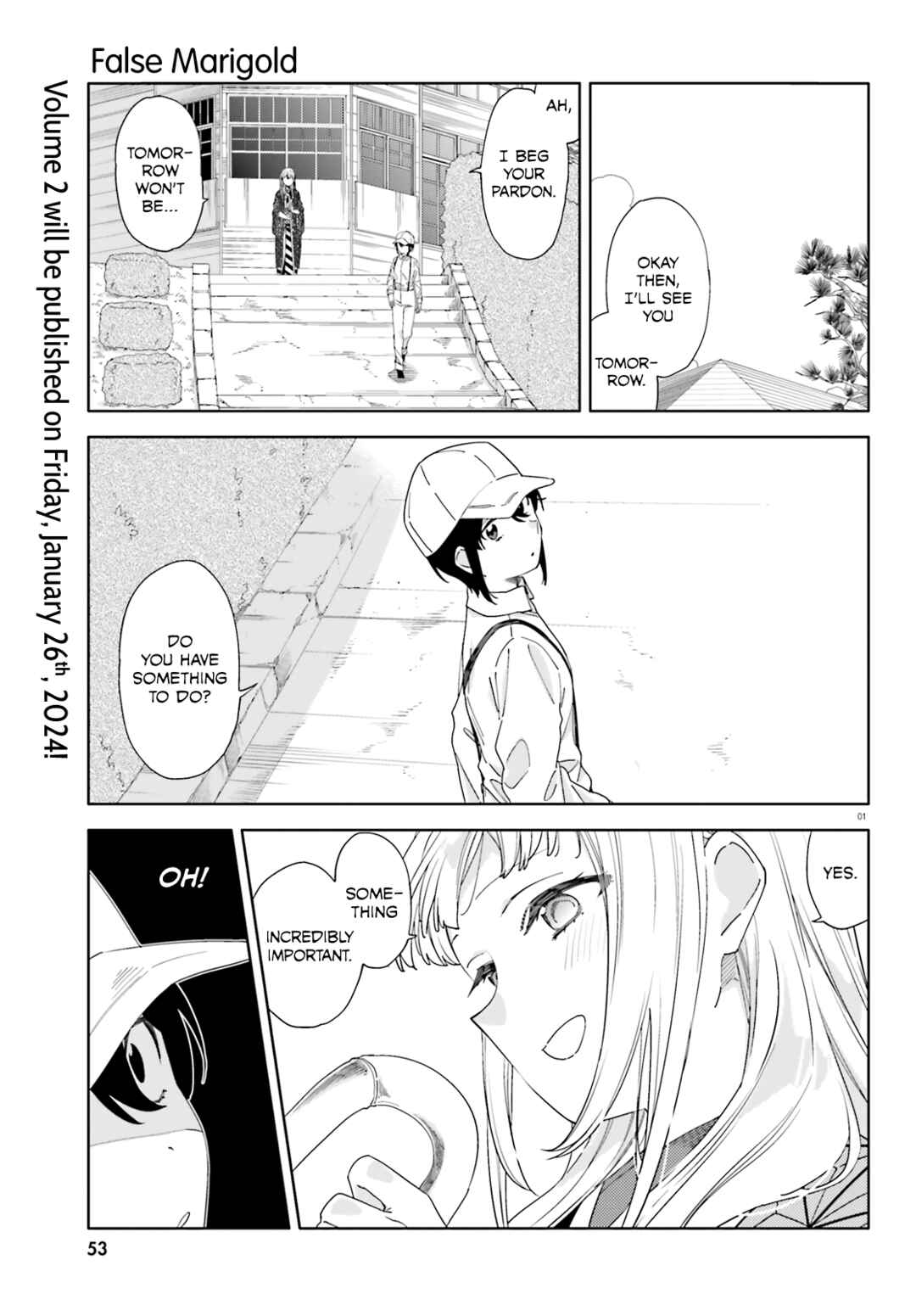 Itsuwari no Marigold Chapter 9 - Page 3