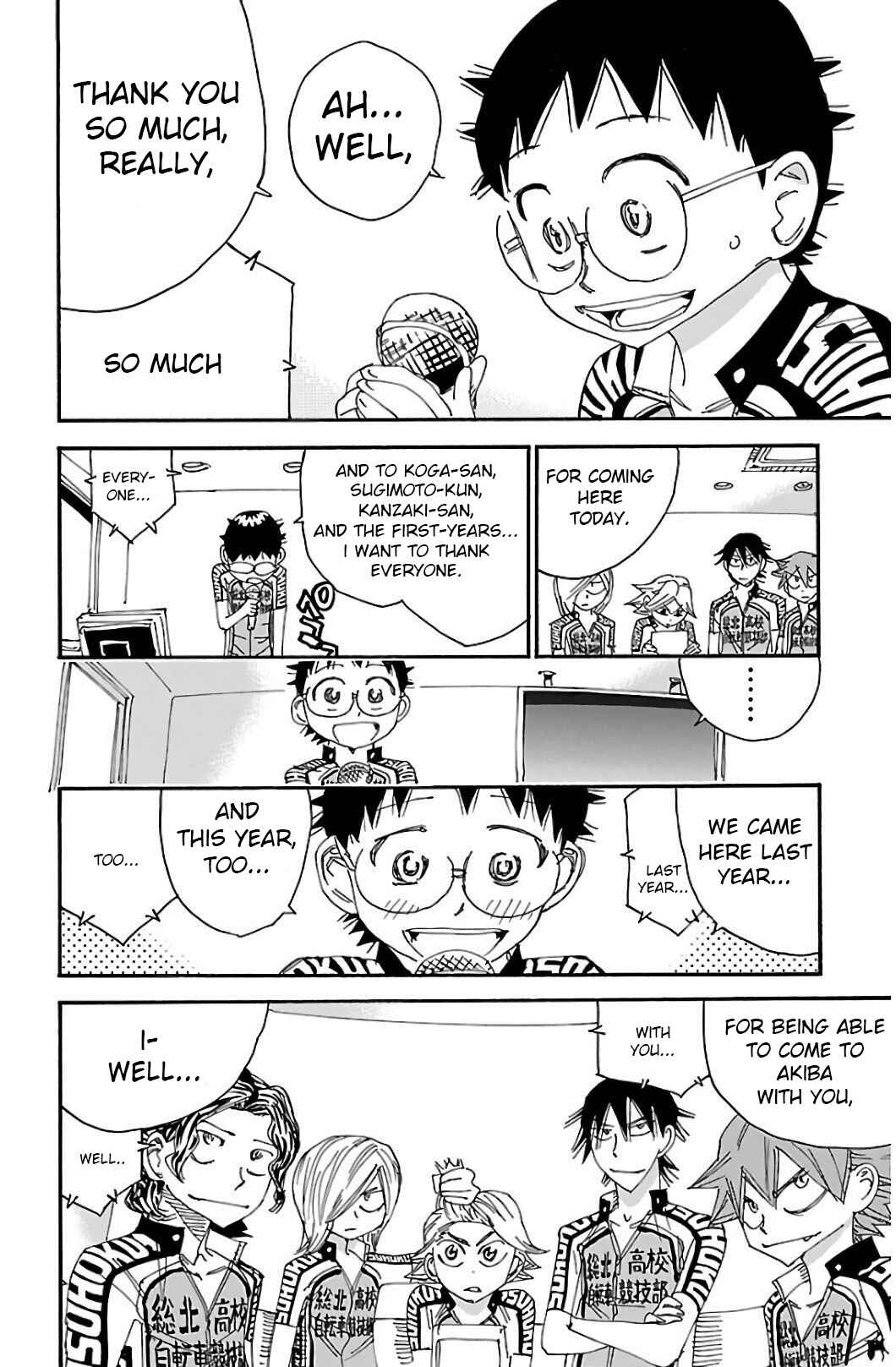 Yowamushi Pedal Chapter 545 - Page 15