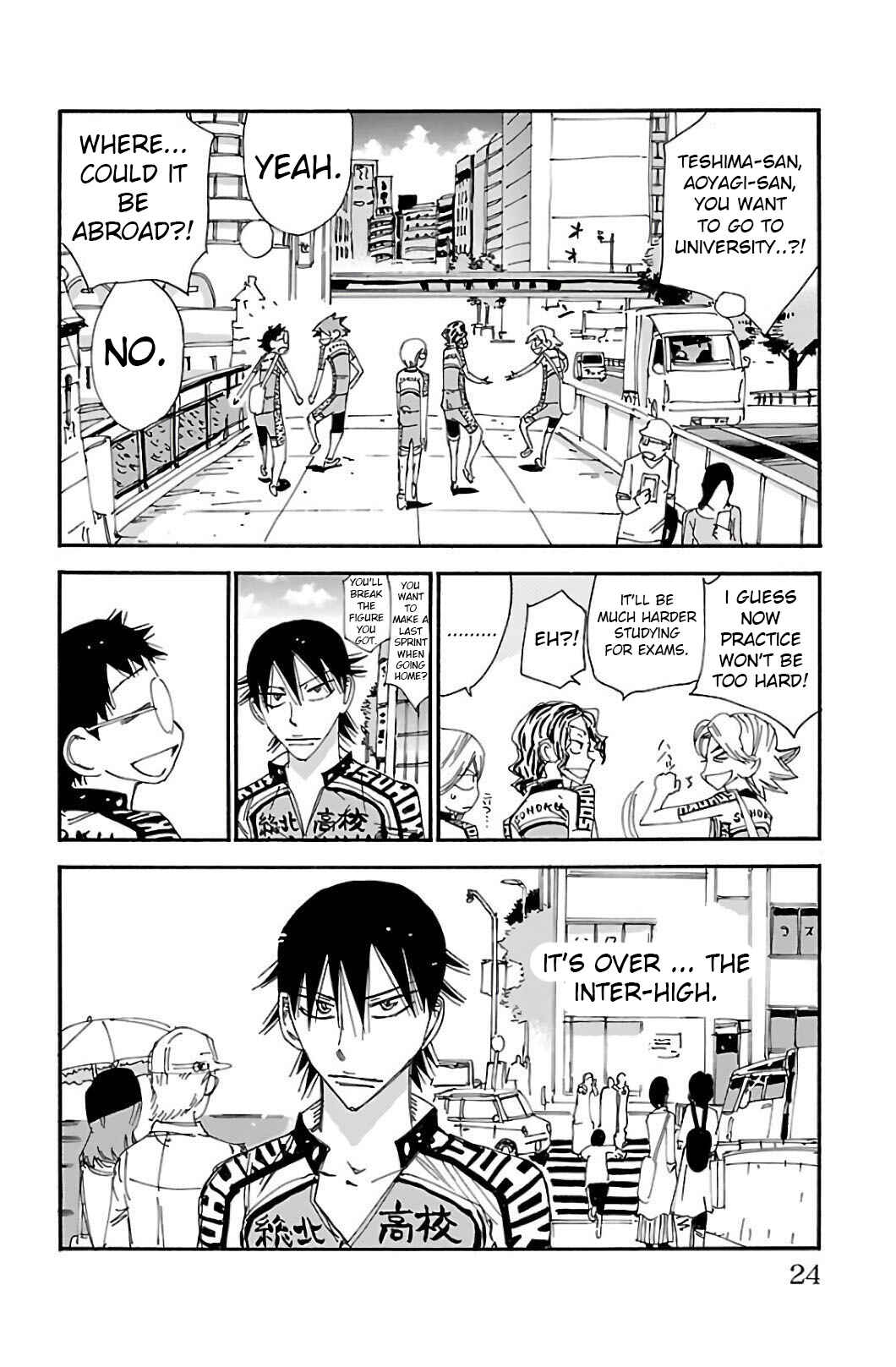 Yowamushi Pedal Chapter 545 - Page 17