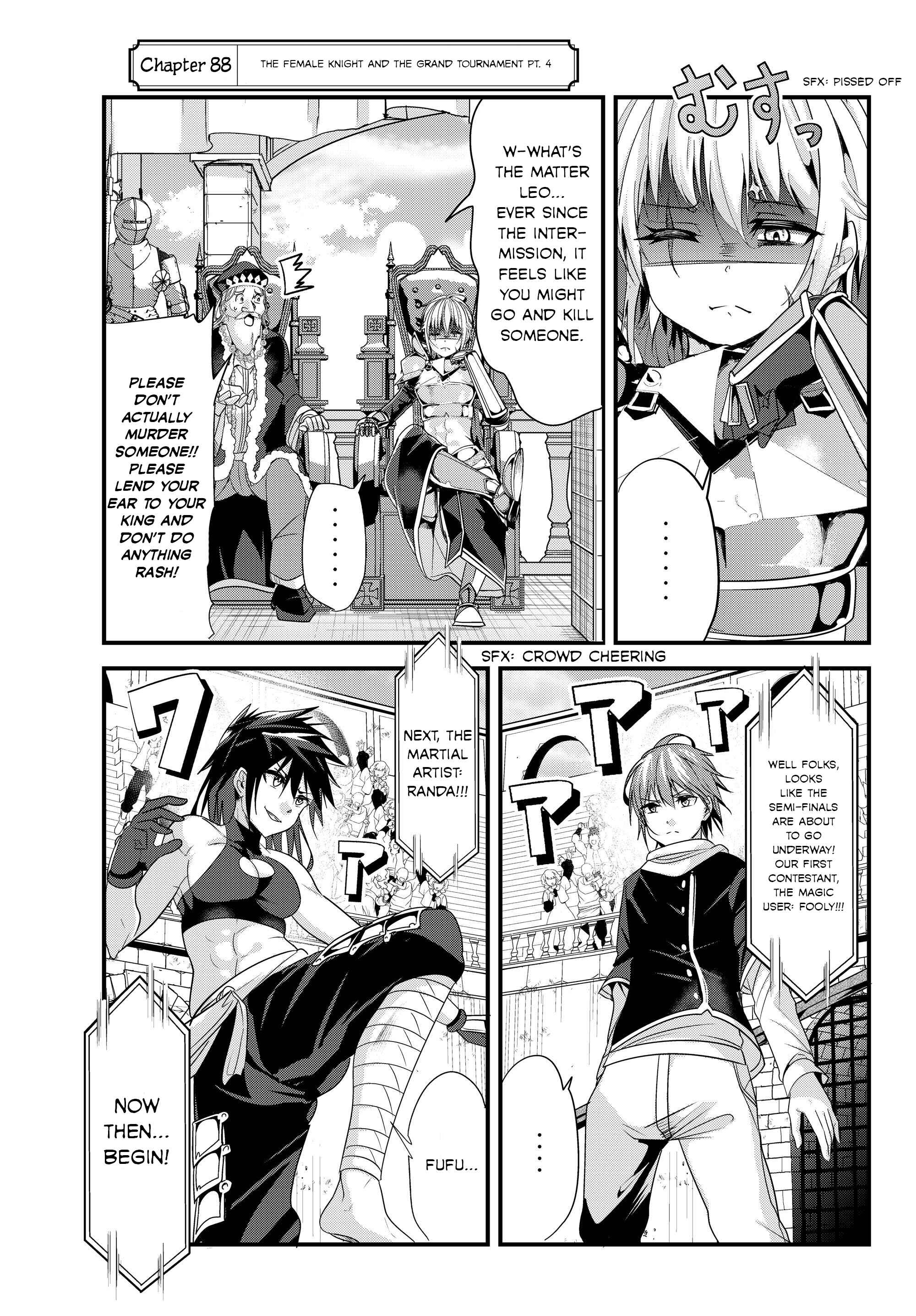 Ima made ichido mo Onna Atsukaisareta Koto ga nai Onnakishi o Onna Atsukai Suru Chapter 88 - Page 1