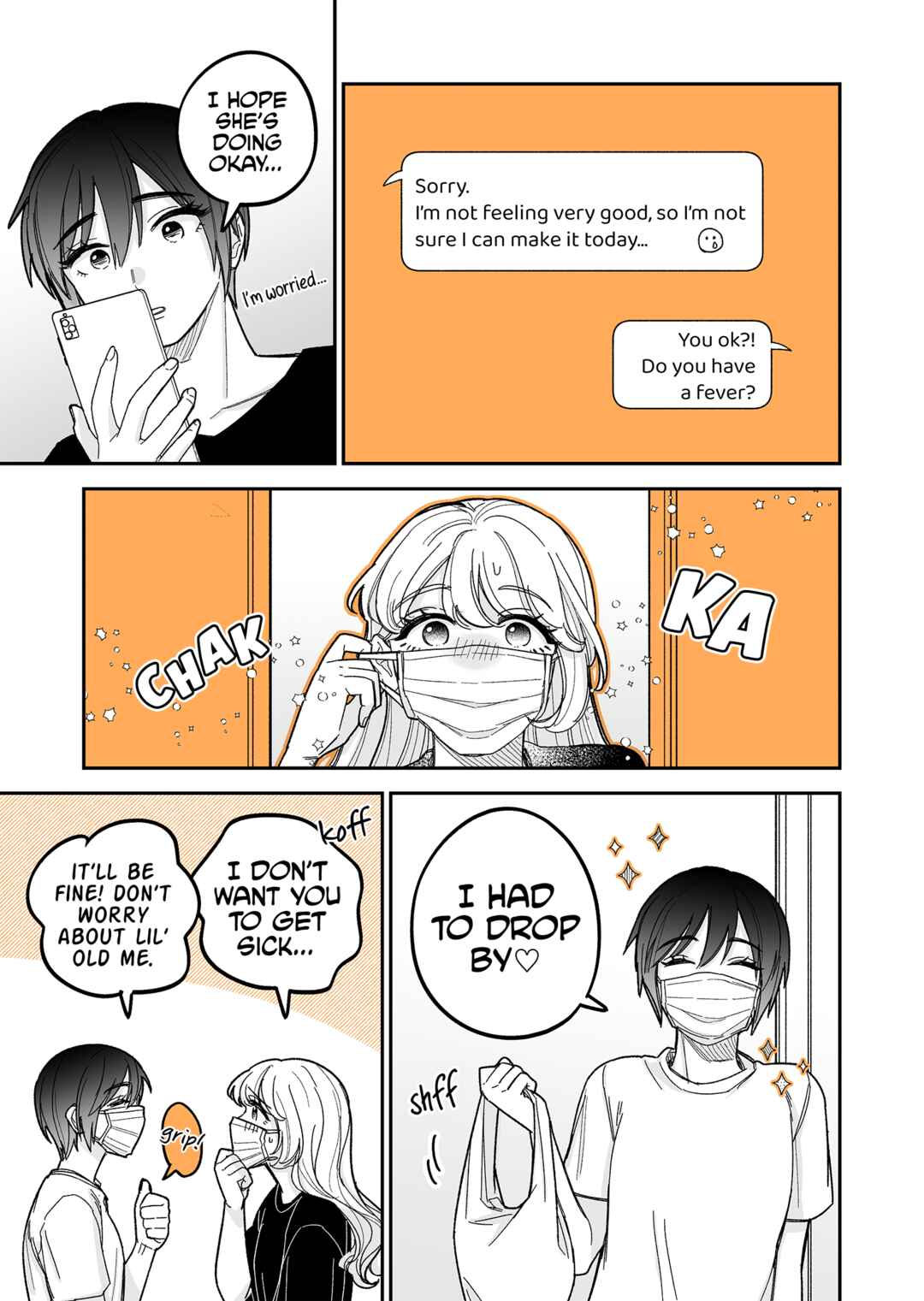 Genkai OL to Joshi Daisei ga 〇〇 Suru Hanashi Chapter 5.4 - Page 1