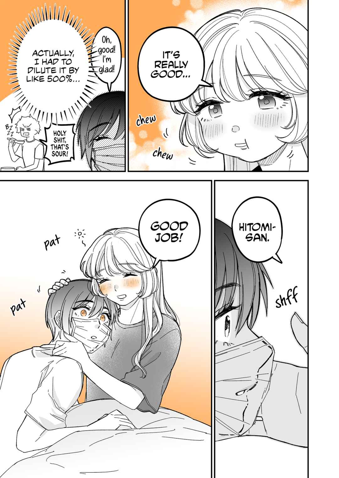 Genkai OL to Joshi Daisei ga 〇〇 Suru Hanashi Chapter 5.4 - Page 3