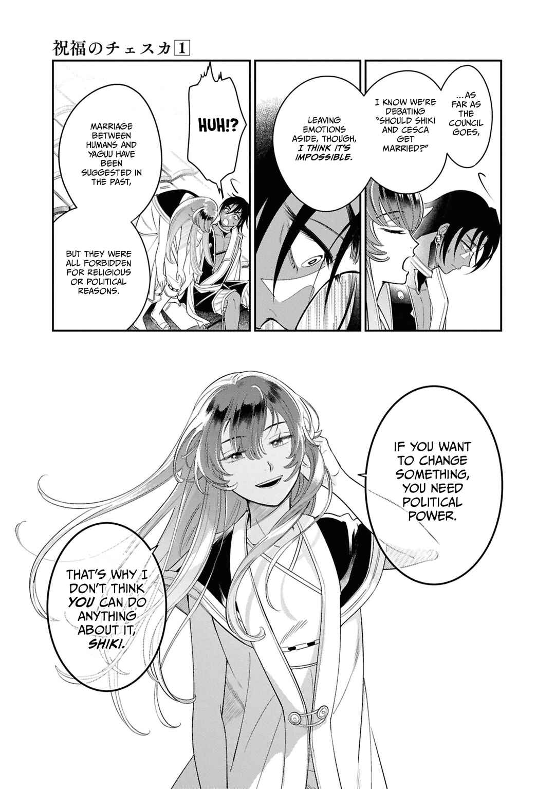 Shukufuku no Ceska Chapter 3 - Page 27