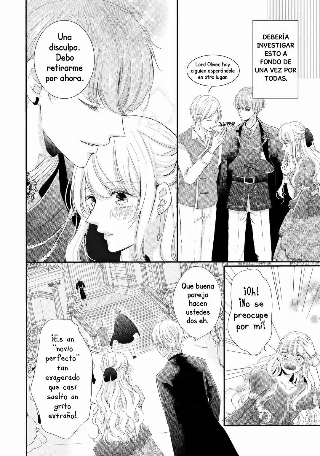 Konyakusha ni Wasurerareta Watashi Ringoku no Koutaishi Denka to Gisou Kon'yaku Suru Koto ni Narimashita (※Tadashi, Denka no Honmei wa Watashi Mitai desu!?) Chapter 5 - Page 34