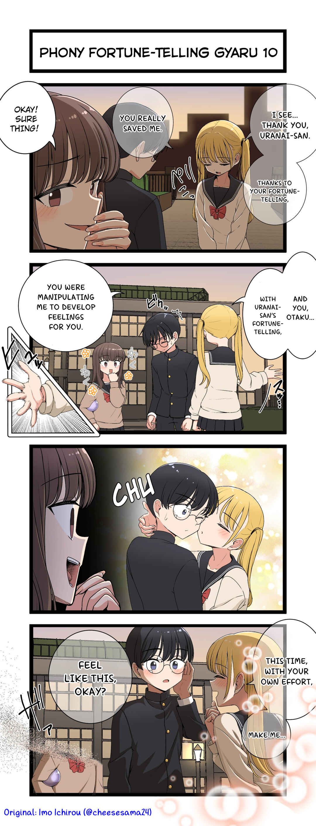 Phony Fortune-Telling Gyaru Chapter 10 - Page 1