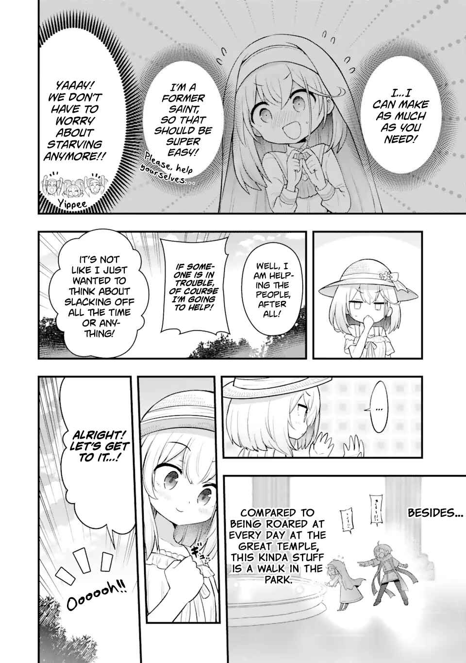 Hai Kouen no Homeless Seijo Chapter 4.1 - Page 2