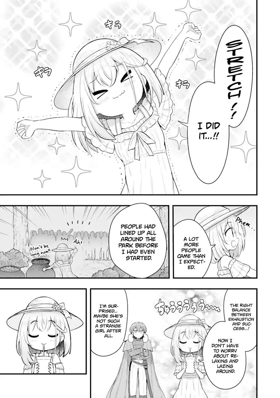 Hai Kouen no Homeless Seijo Chapter 4.1 - Page 7