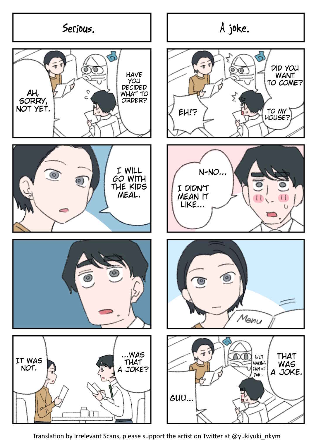 Yuurei to Tsukareta Kaishain Chapter 24 - Page 1
