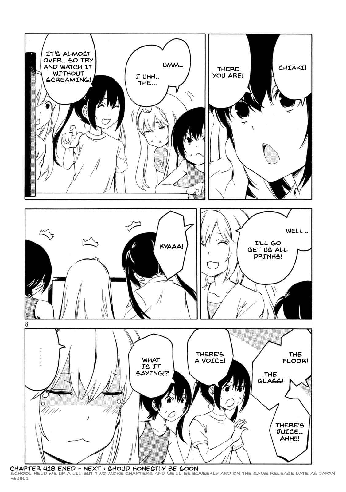 Minami-ke Chapter 419 - Page 8