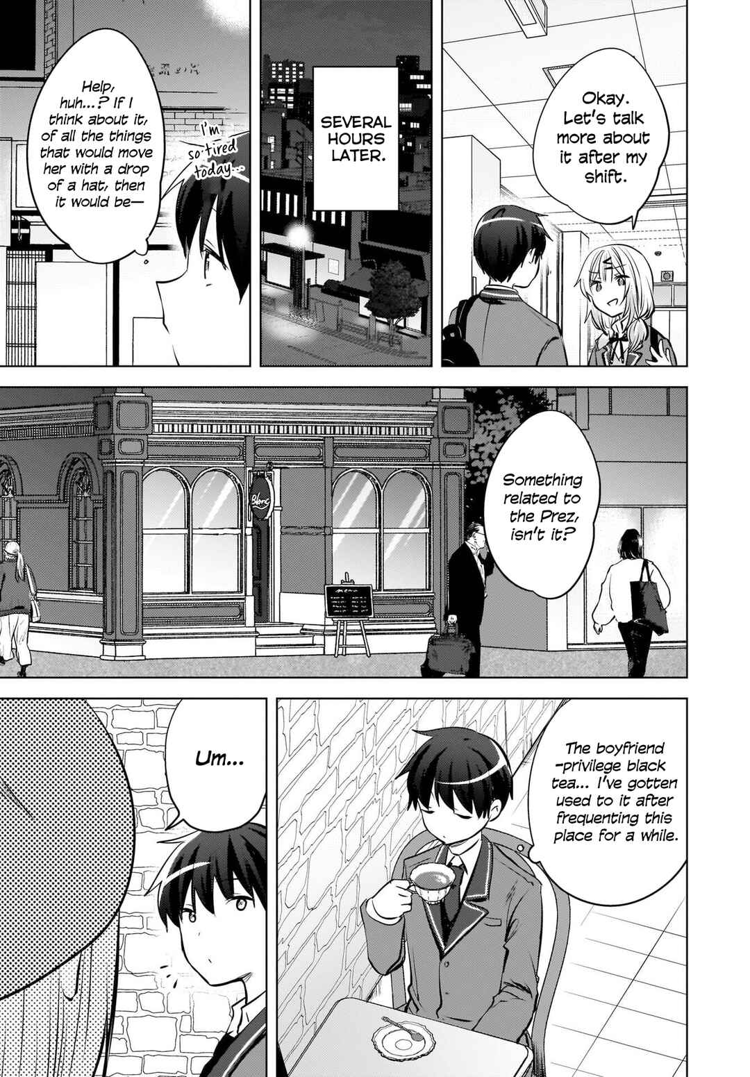 Ushiro no Seki no Gyaru ni Sukarete Shimatta. - Mou Ore wa Dame Kamoshiranai. Chapter 22 - Page 22