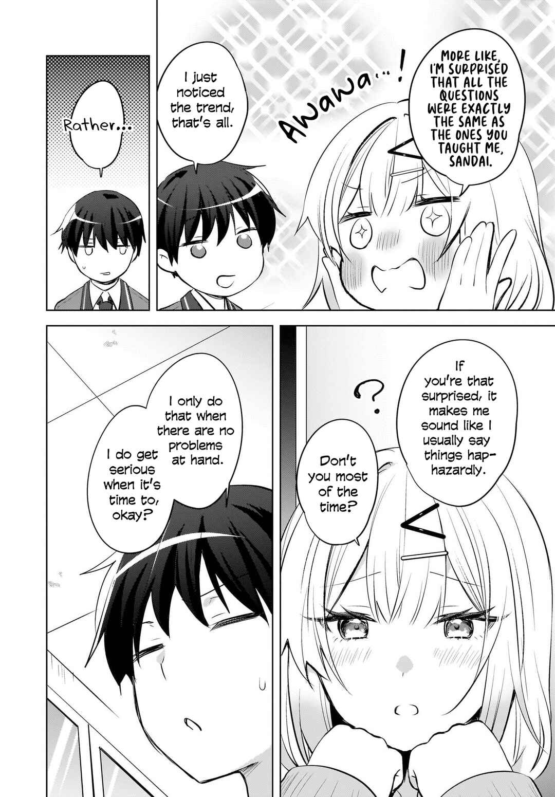 Ushiro no Seki no Gyaru ni Sukarete Shimatta. - Mou Ore wa Dame Kamoshiranai. Chapter 22 - Page 7