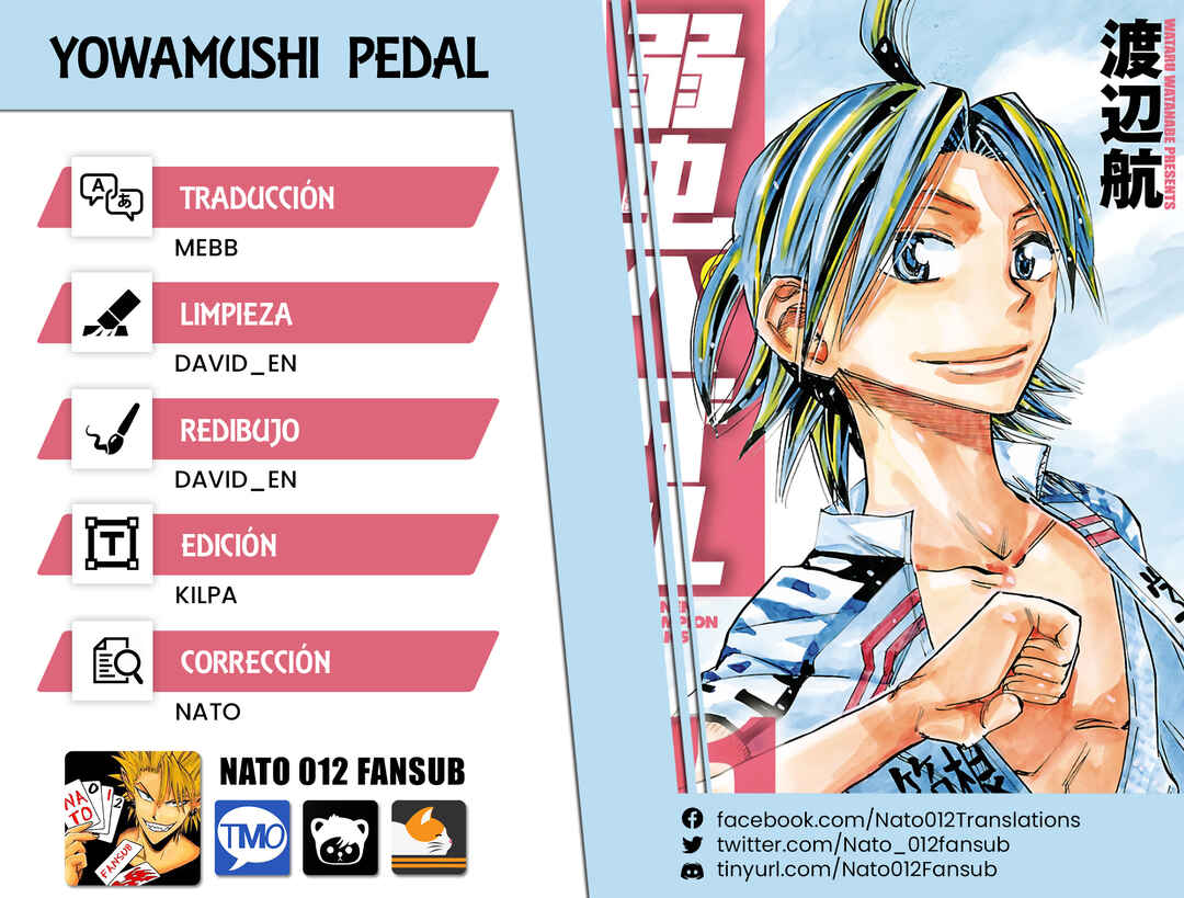 Yowamushi Pedal Chapter 606 - Page 1