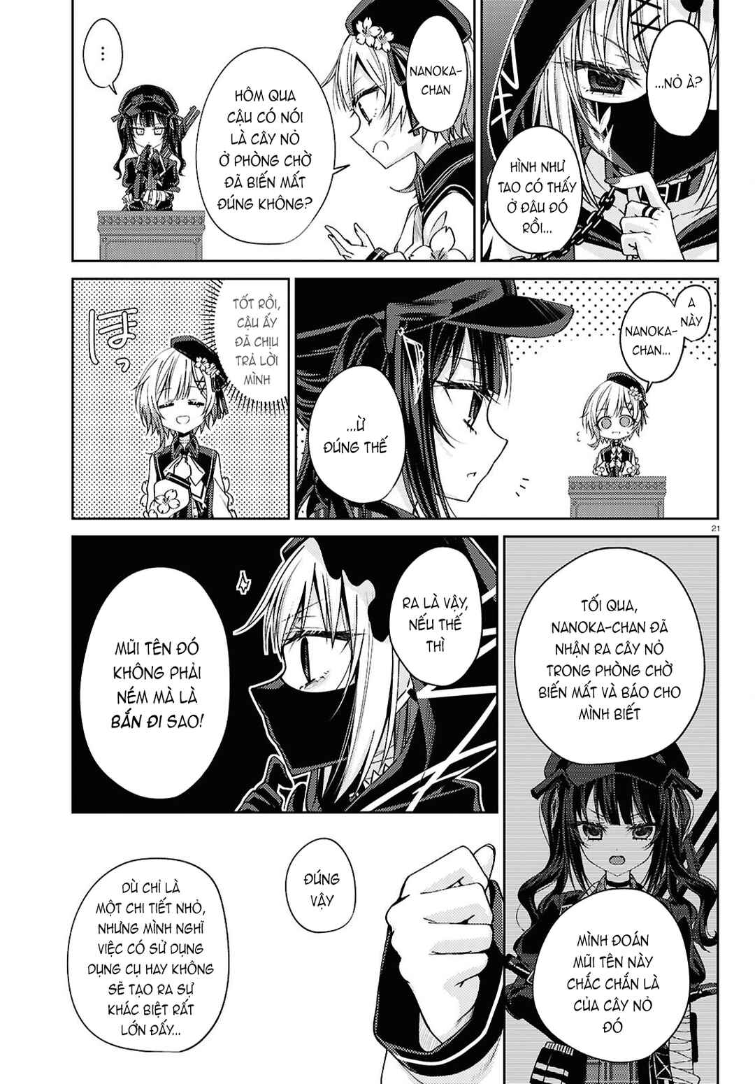 Mahou Shoujo no Majo Saiban Chapter 5 - Page 21