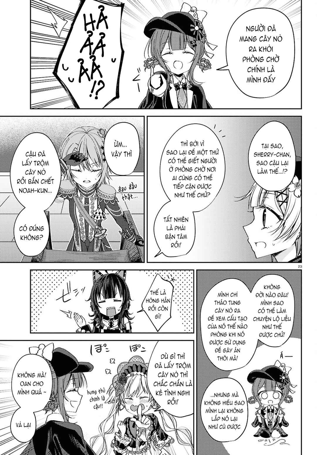 Mahou Shoujo no Majo Saiban Chapter 5 - Page 23