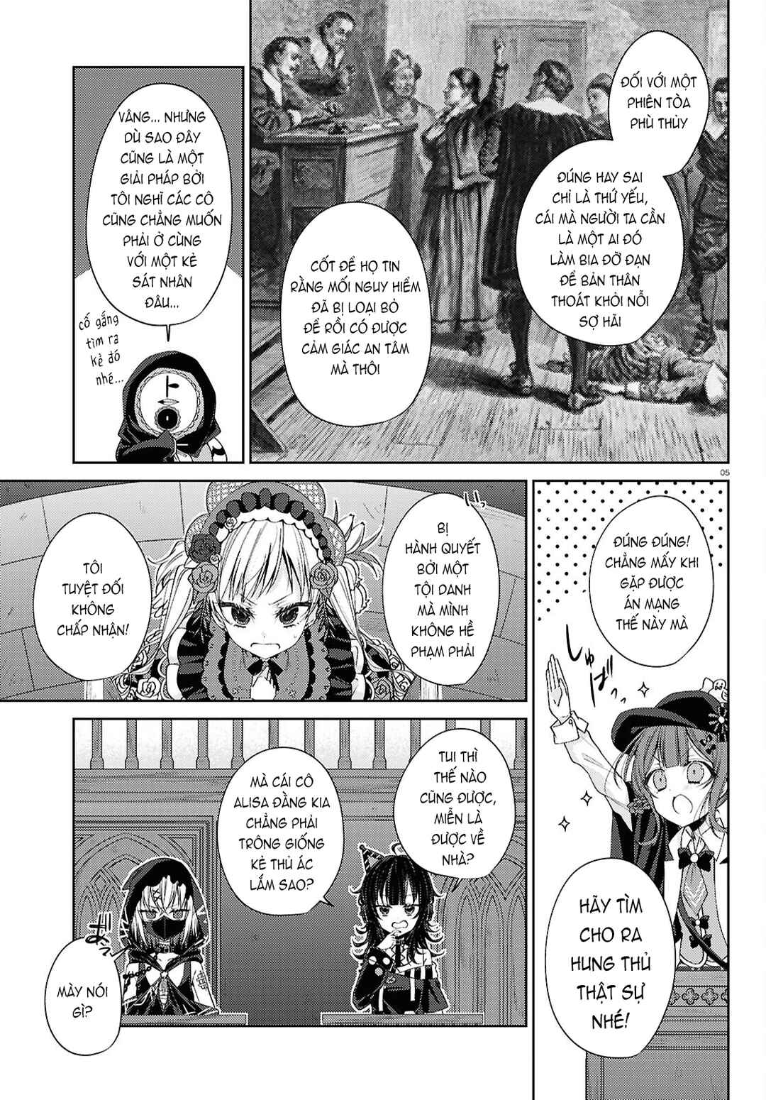 Mahou Shoujo no Majo Saiban Chapter 5 - Page 5